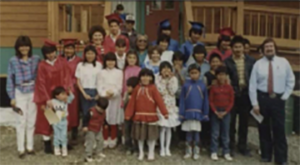 Class Photo with Ms. Blackbird as a child