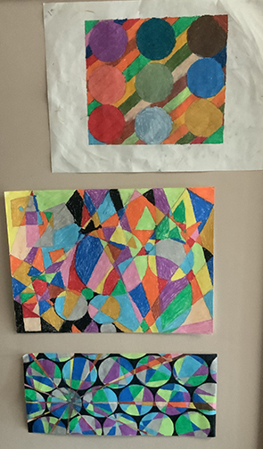 Multicolored Geo Shapes