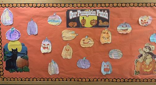Pumpkin Patch Bulletin board