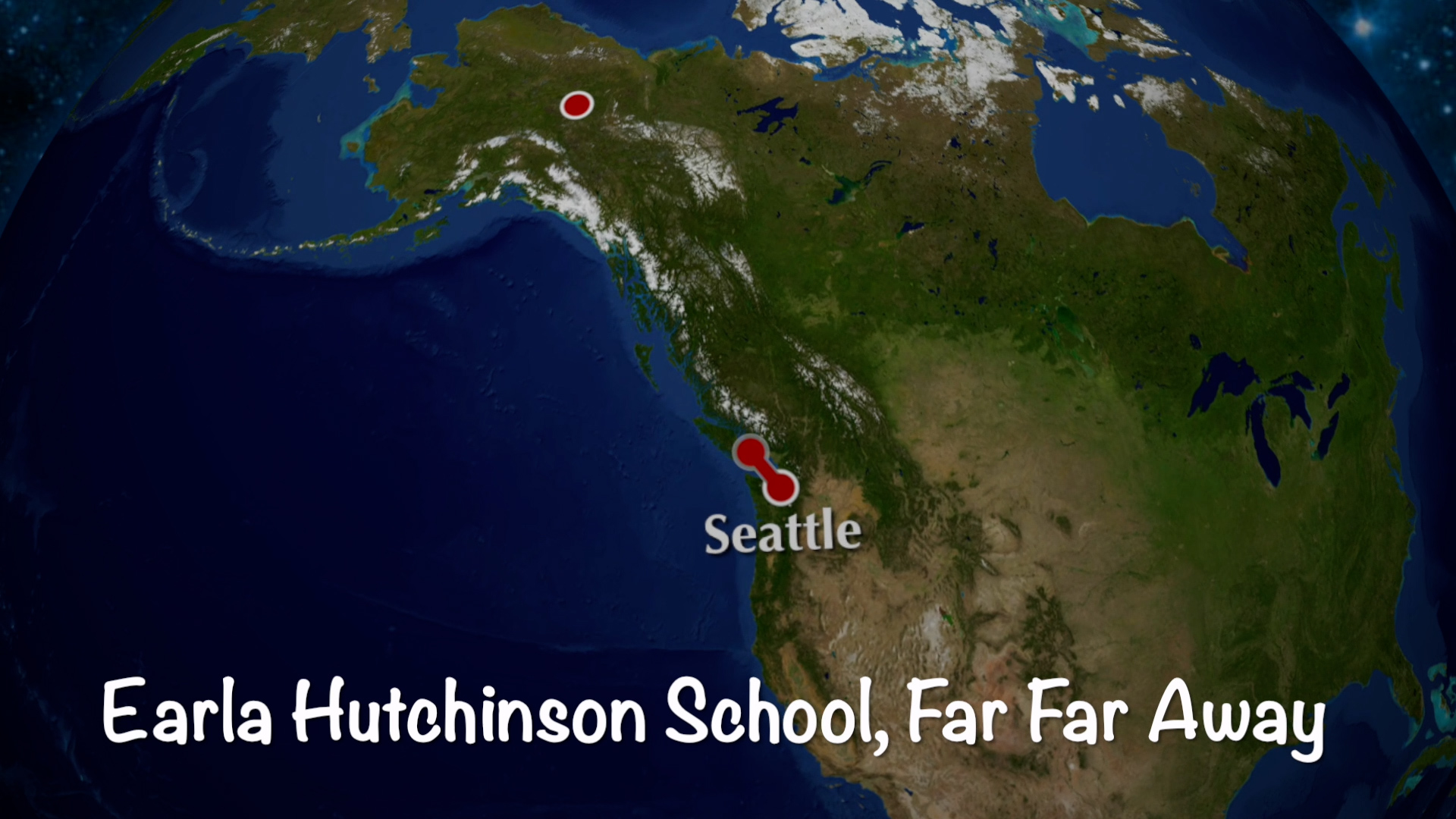 Map of west coast and direction of school
