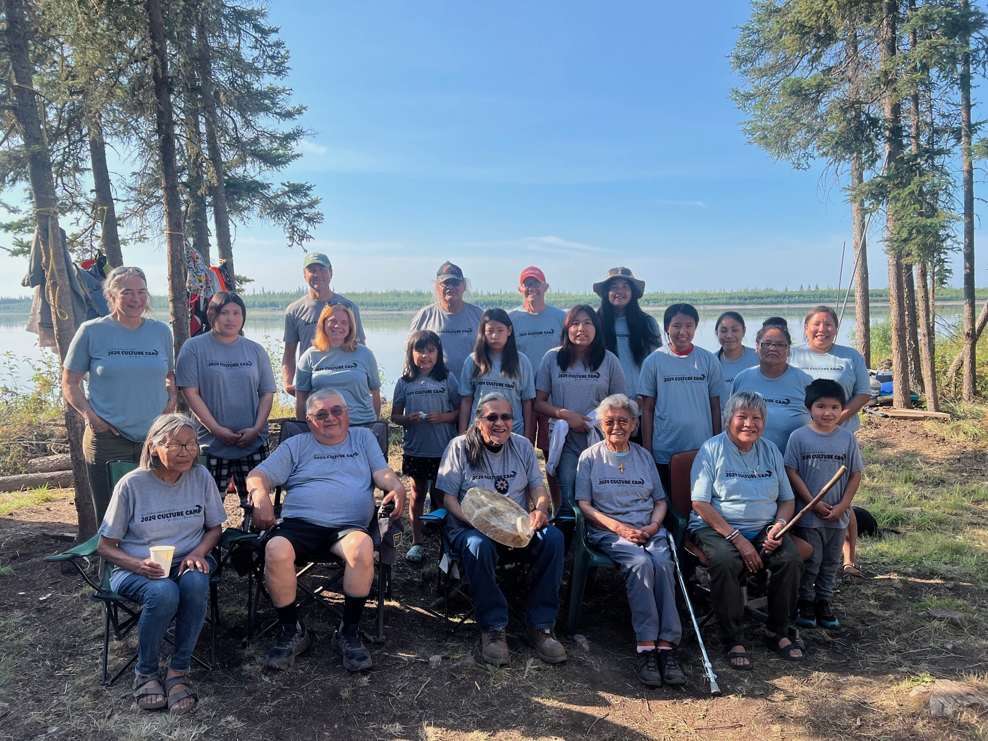 Campers at Culture Camp